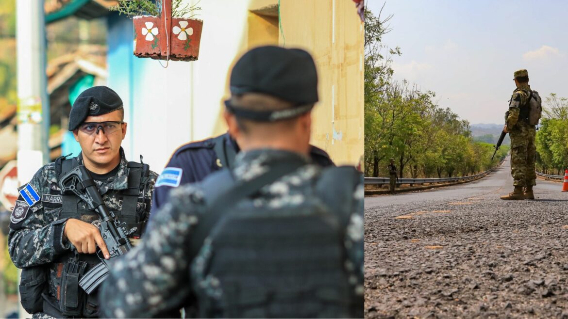 Policías registran casa por casa en Chalatenango Sur, con la misión de erradicar a los terroristas 18-S