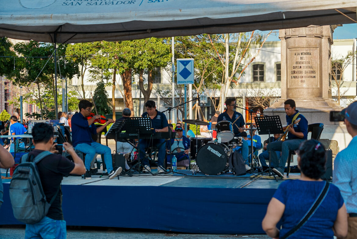 Exhibición de arte y cultura en el Centro Histórico de San Salvador en el periodo vacacional de Semana Santa