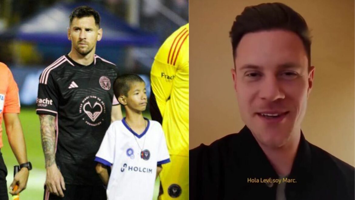 Leví Sandoval, el niño que conoció a Messi, cumplirá otro de sus sueños en Barcelona