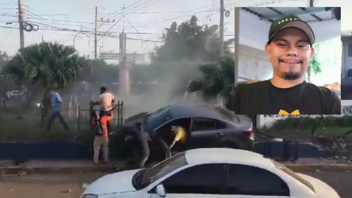 ¡De película! Accidente vial dejó al descubierto supuesto sicario que trasladaba cadáver en vuelto en sábanas en un vehículo ¿Quién es la víctima?