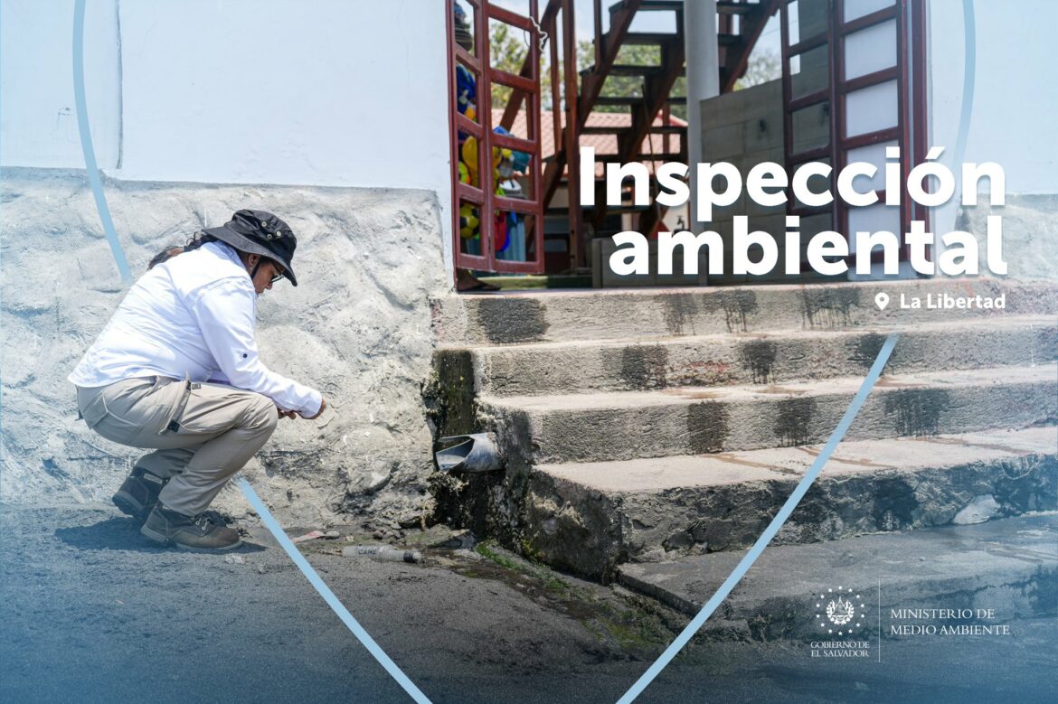 MARN realiza inspección ambiental en playa San Blas ante denuncia por descarga de aguas residuales