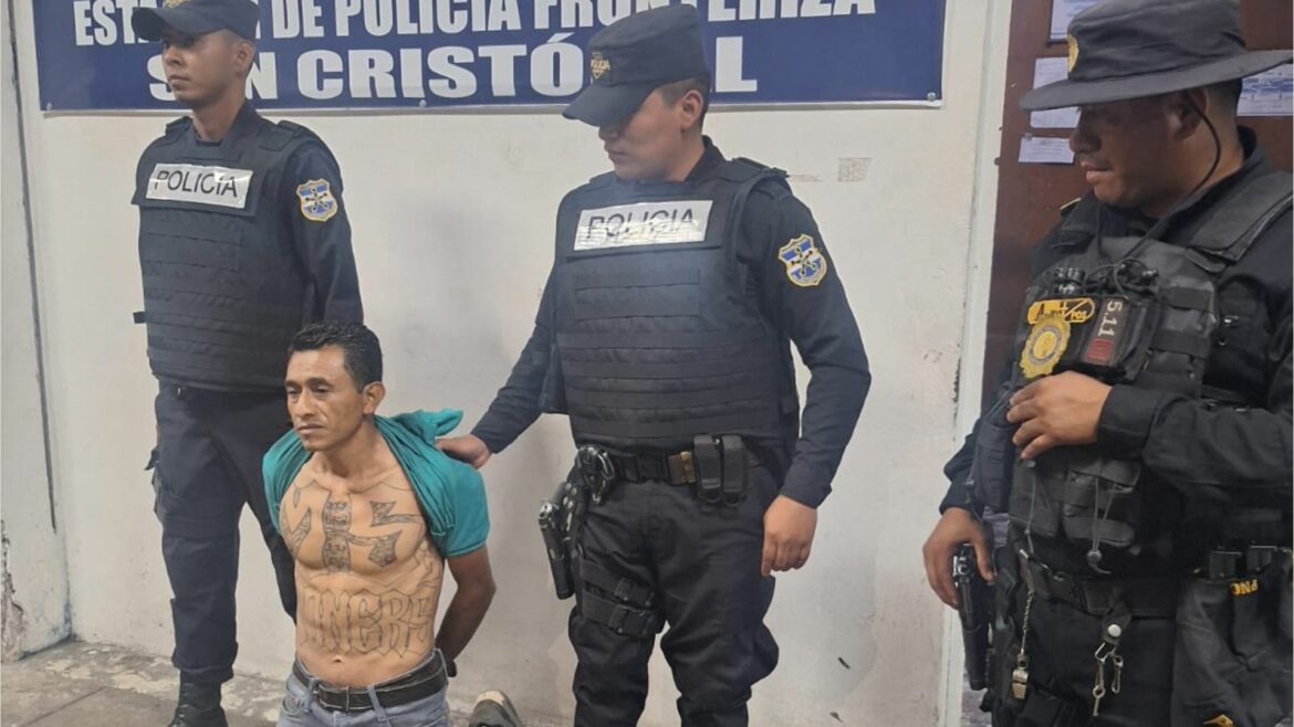 Guatemala expulsa a pandillero salvadoreño buscado por el delito de homicidio