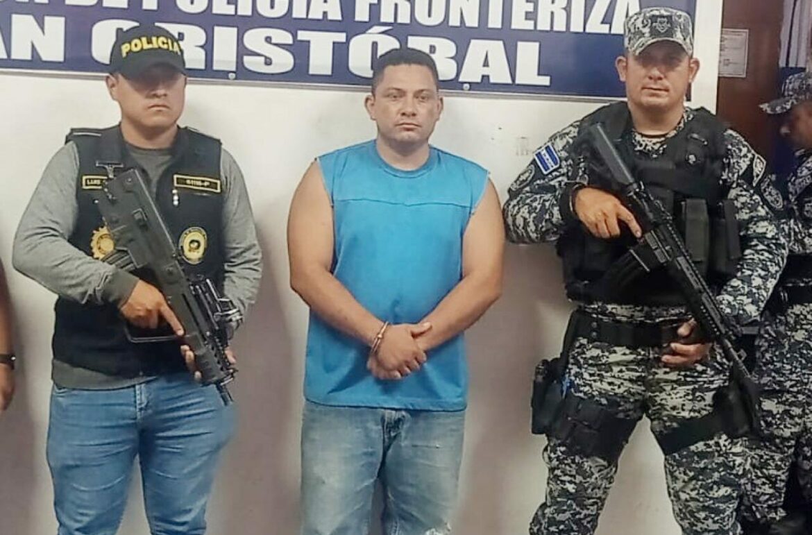 Capturan a supuesto “homeboy” de la pandilla 18S en Guatemala y lo expulsan hacia El Salvador