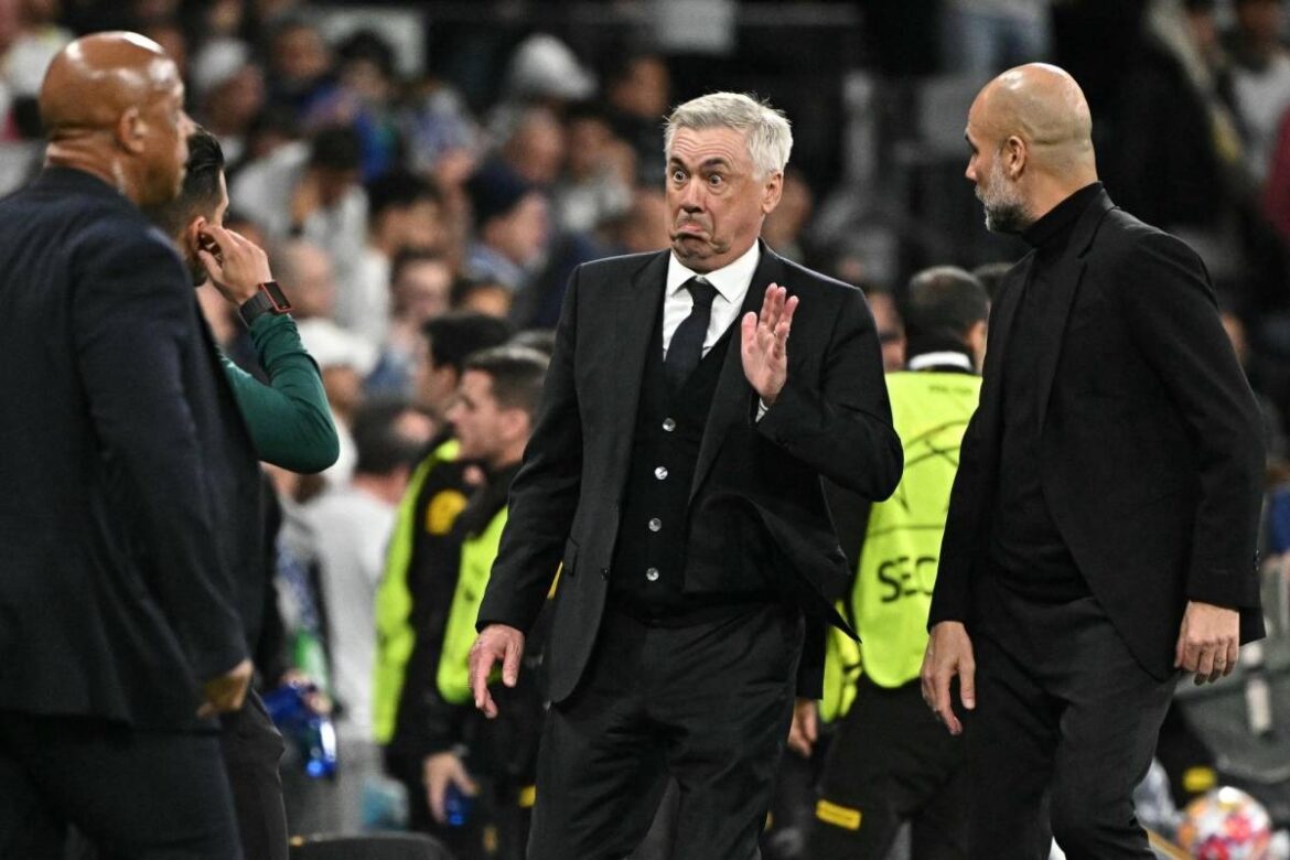 Ancelotti fue consultado sobre la queja de Guardiola al Santiago Bernabéu tras el Real Madrid-City en Champions