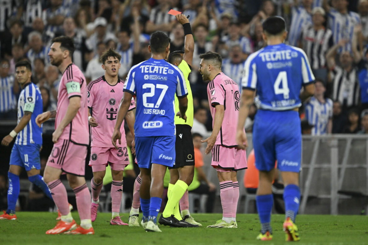 Concacaf multa al Inter Miami por incidentes tras partido ante Monterrey