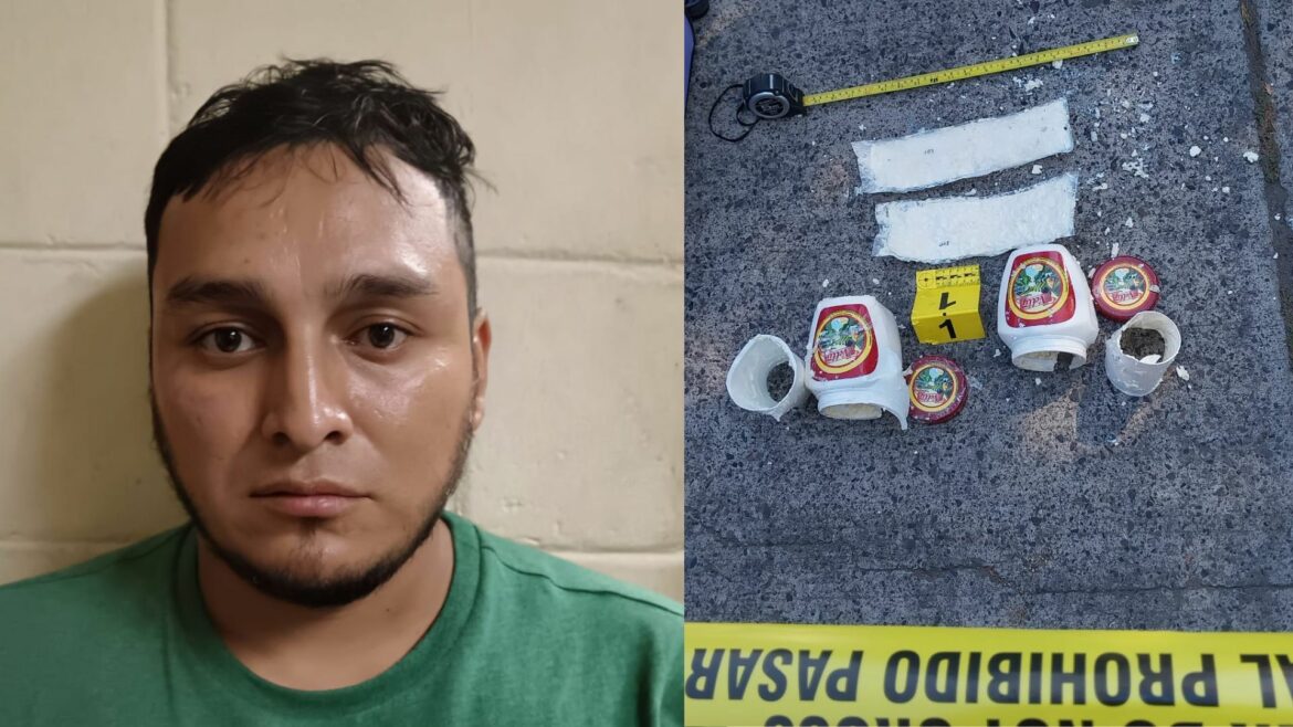Guatemalteco escondía droga en recipientes de plástico que aparentaban contener requesón y productos para el cabello