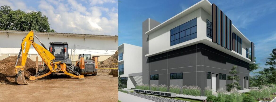 Colocan primera piedra para la construcción de un nuevo Centro de Capacitaciones en Salud