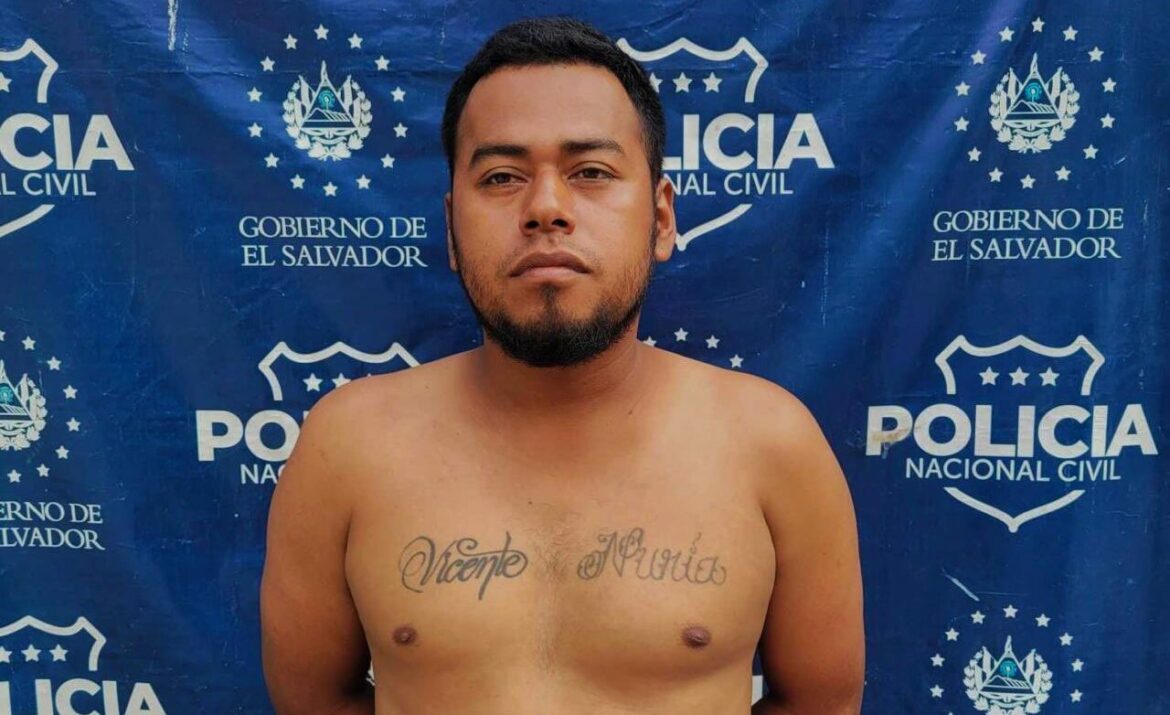 Arrestan a homeboy de la MS13 vinculado al homicidio del subdirector del CAM de Sonzacate