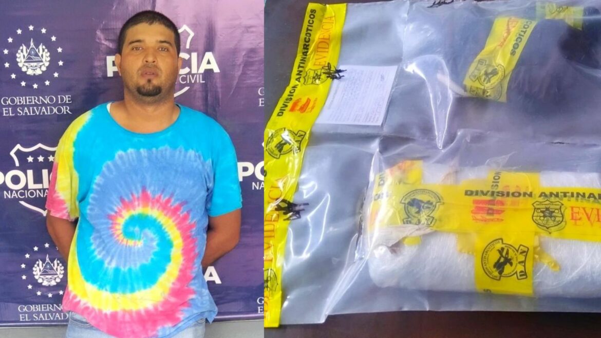Arrestan a sujeto con cocaína valuada en $30 mil