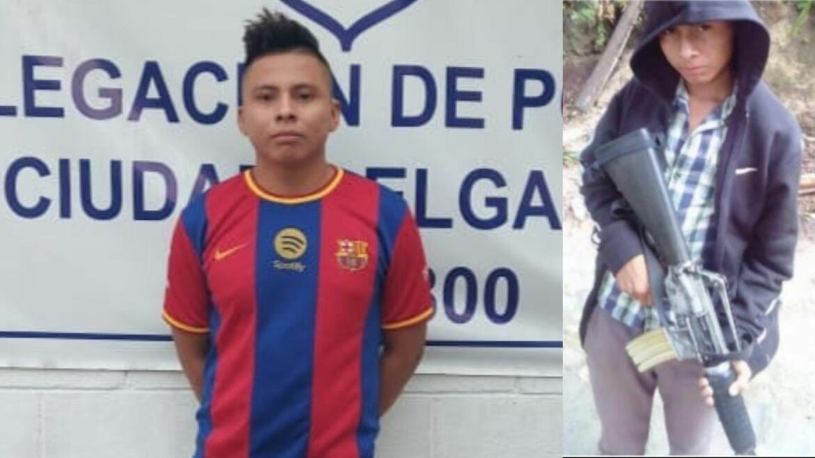 La PNC capturó a un palabrero de la 18-R en un mesón de Ciudad Delgado