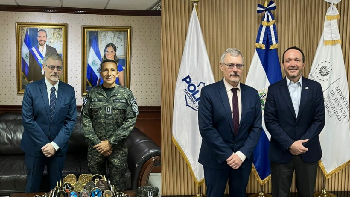 El Salvador y Argentina exploraron vías para profundizar la cooperación en seguridad