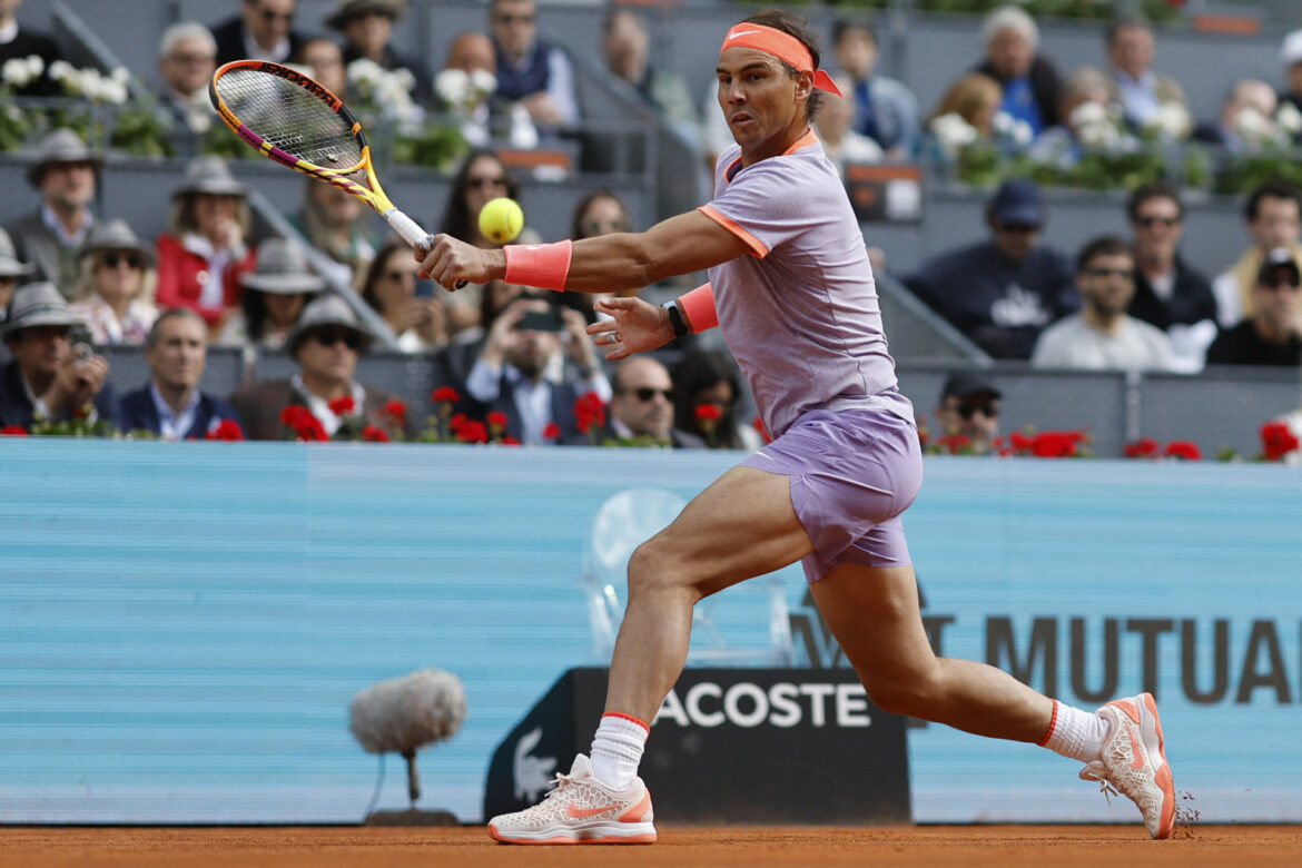 Nadal arranca a lo grande en su último torneo de Madrid