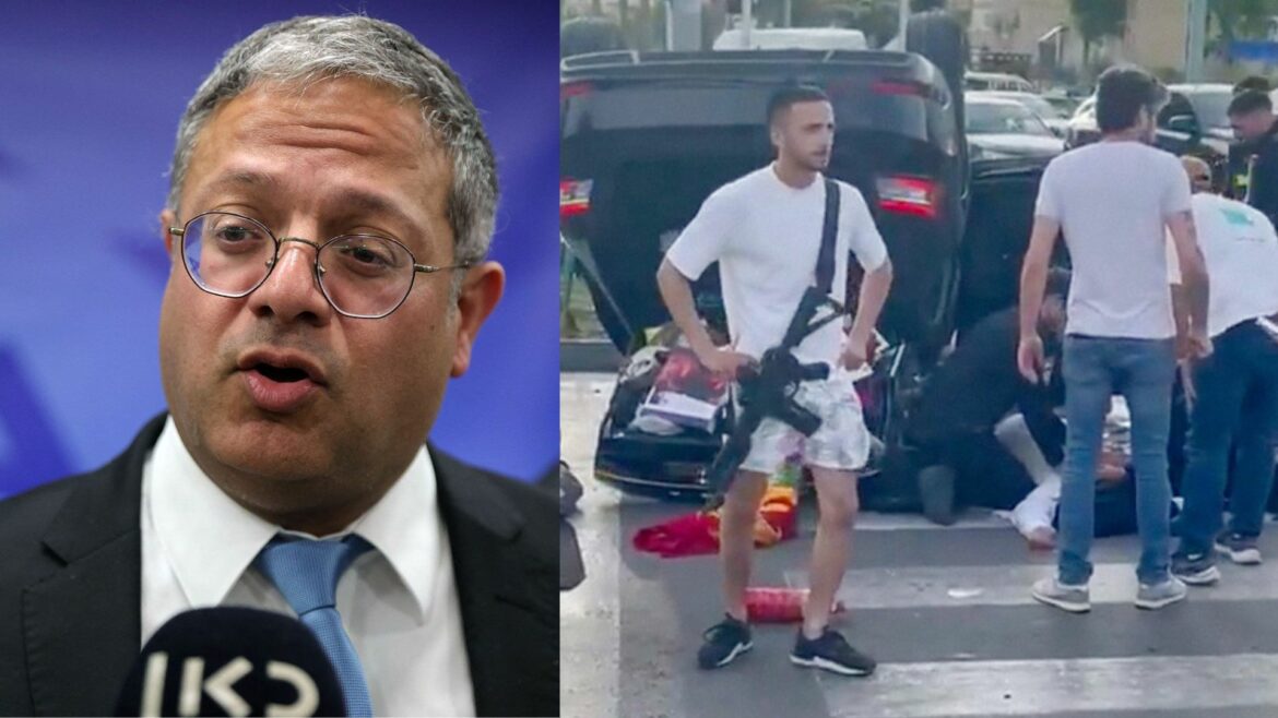 Ministro de Seguridad Nacional de Israel, herido por un accidente automovilístico