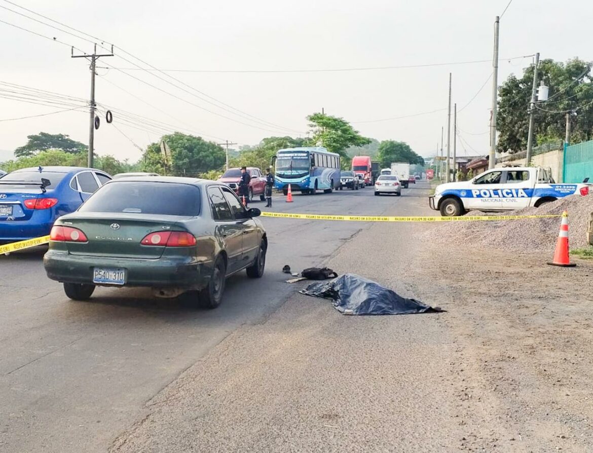 Hombre fallece atropellado sobre el km 28 de la carretera Troncal del Norte