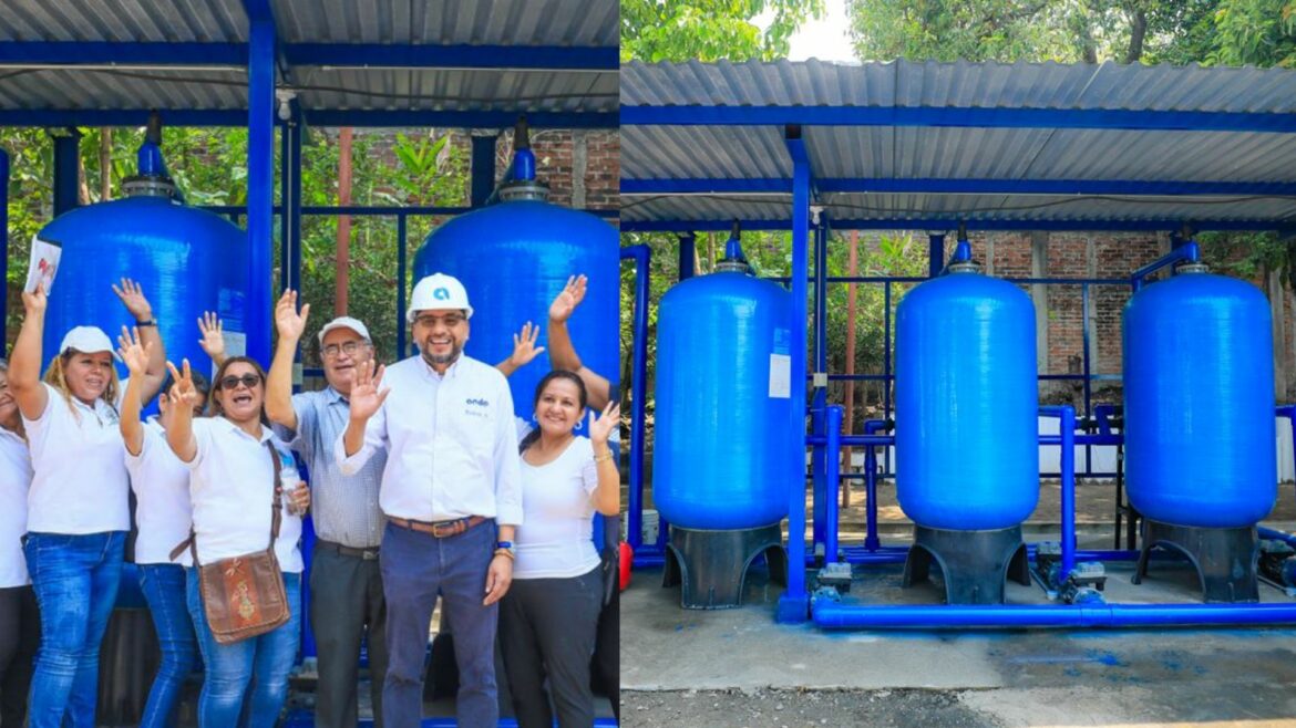 Entregan la primera fase del proyecto de mejora en la planta de bombeo Los Conacastes