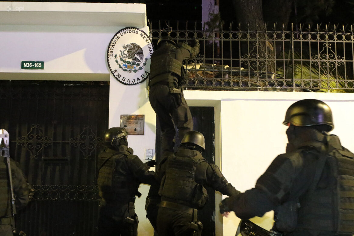 México pide a corte de la ONU que invasión a su embajada en Ecuador tenga consecuencias