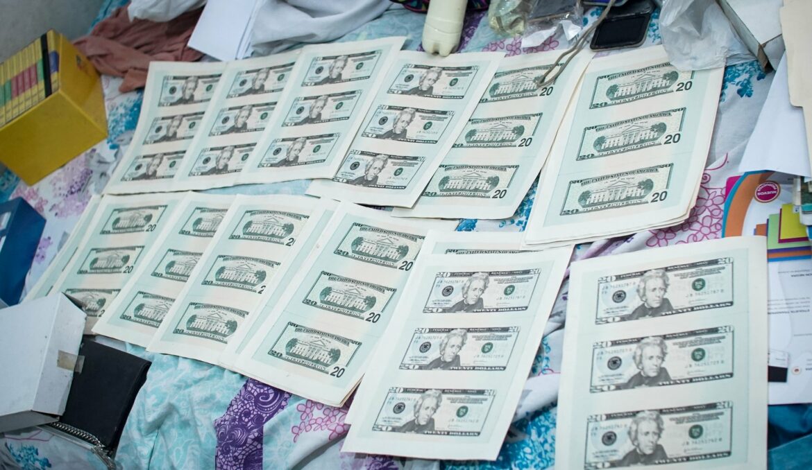 Desmantelan estructura dedicada a la estafa y falsificación de dinero