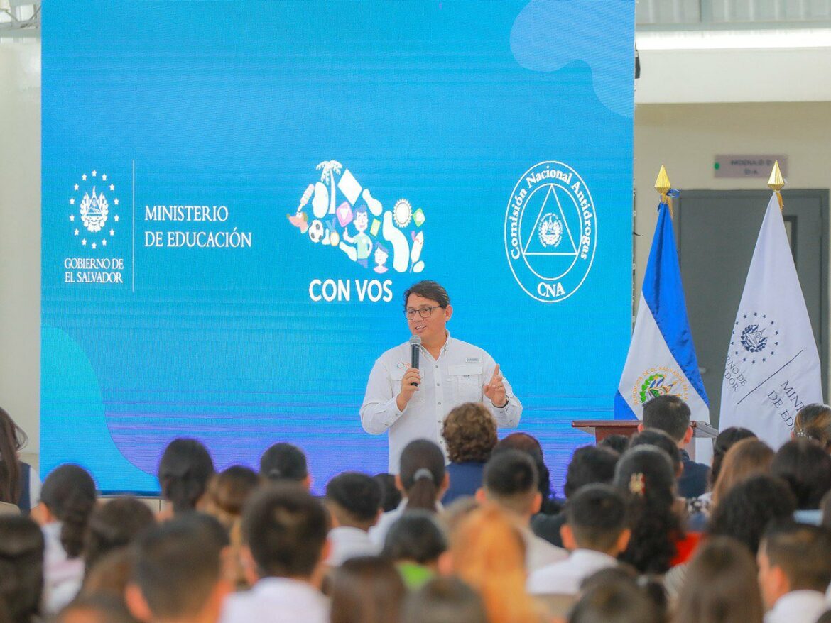 Lanzan programa de prevención del consumo de drogas