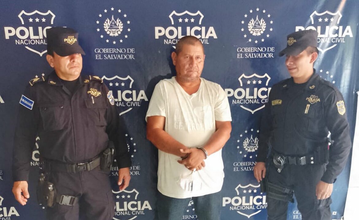 Capturan al responsable de homicidio en El Tránsito, San Miguel