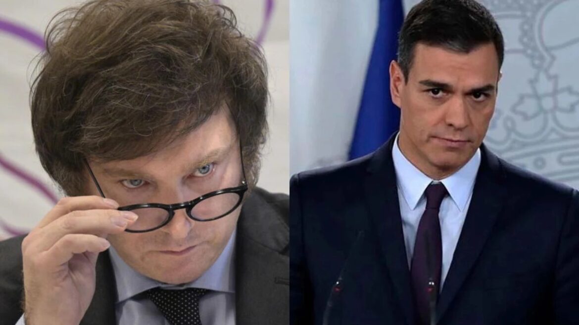 España rechaza ataques «infundados» de Milei contra Sánchez