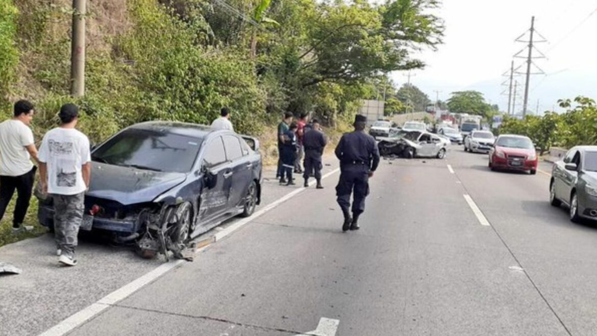 Un lesionado deja accidente de tránsito en carretera de Oro