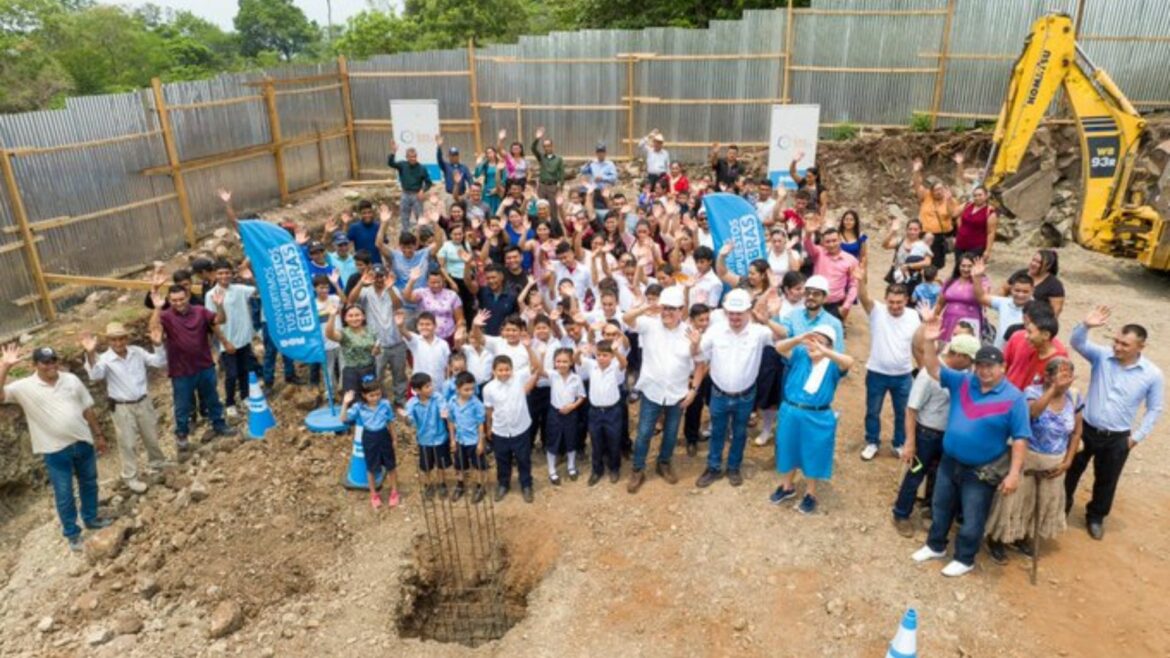 DOM inicia reconstrucción del Centro Escolar Talpetate en San Miguel Norte