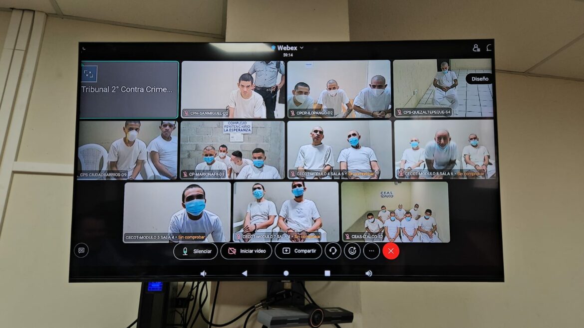 Inicia juicio contra 35 pandilleros acusados de 28 casos de extorsión