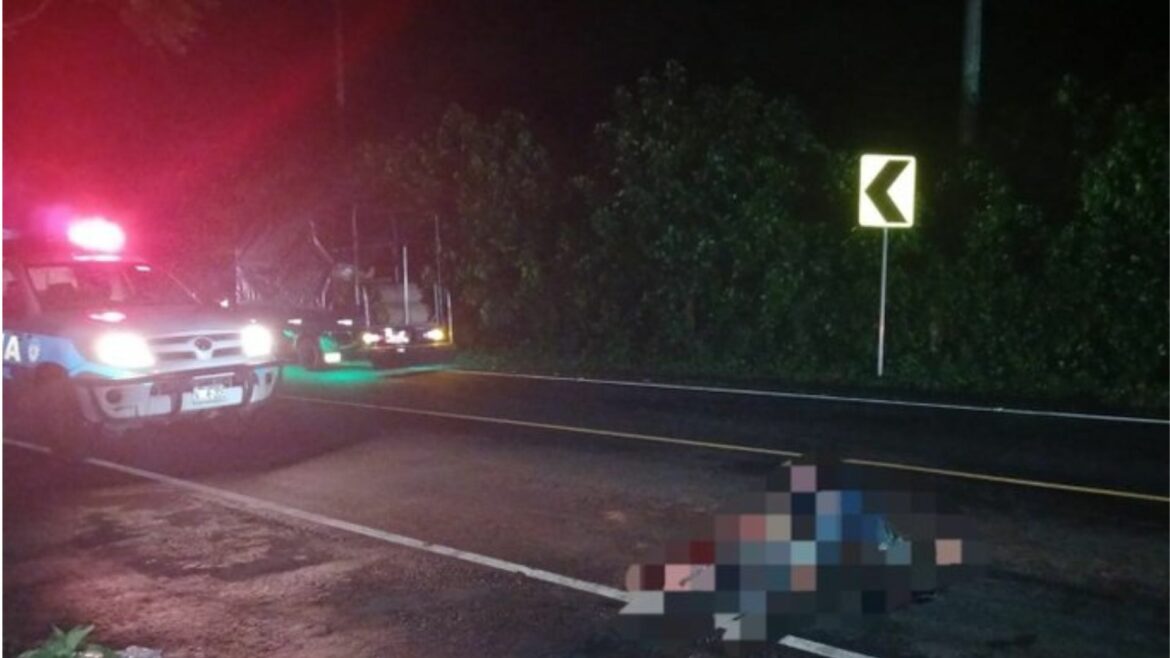 Una persona falleció en accidente de tránsito en carretera de Sonsonate