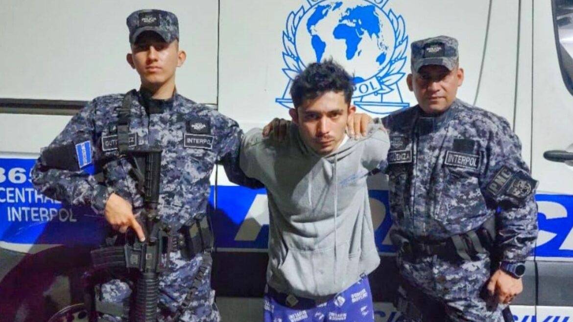Capturan a pandillero de la 18 quien trataba de huir hacia Guatemala