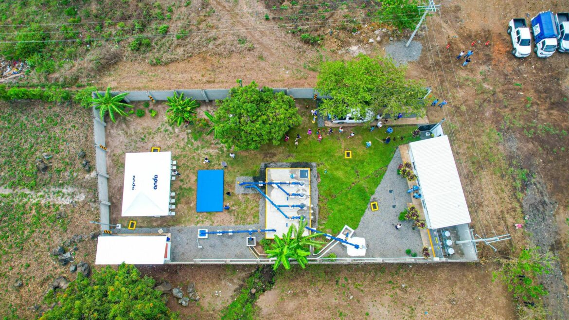 ANDA mejora sistema de agua potable en la planta de bombeo Brisas de Cantarrana, Santa Ana