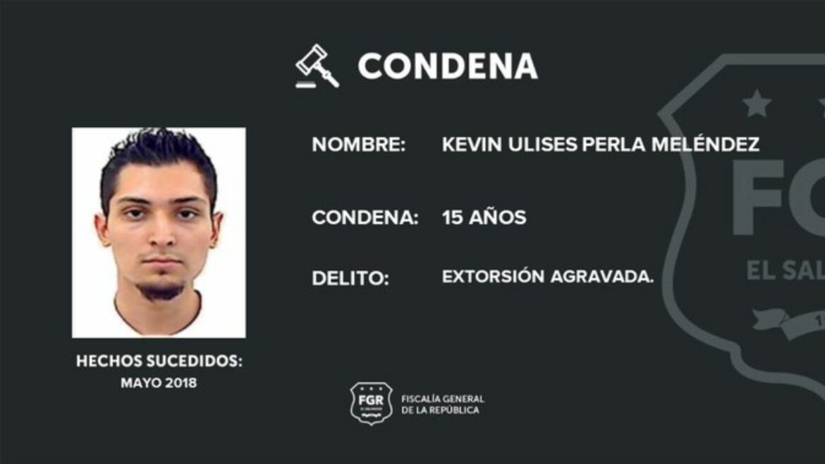 Sentencian a 15 años de prisión a sujeto por el delito de extorción en San Miguel