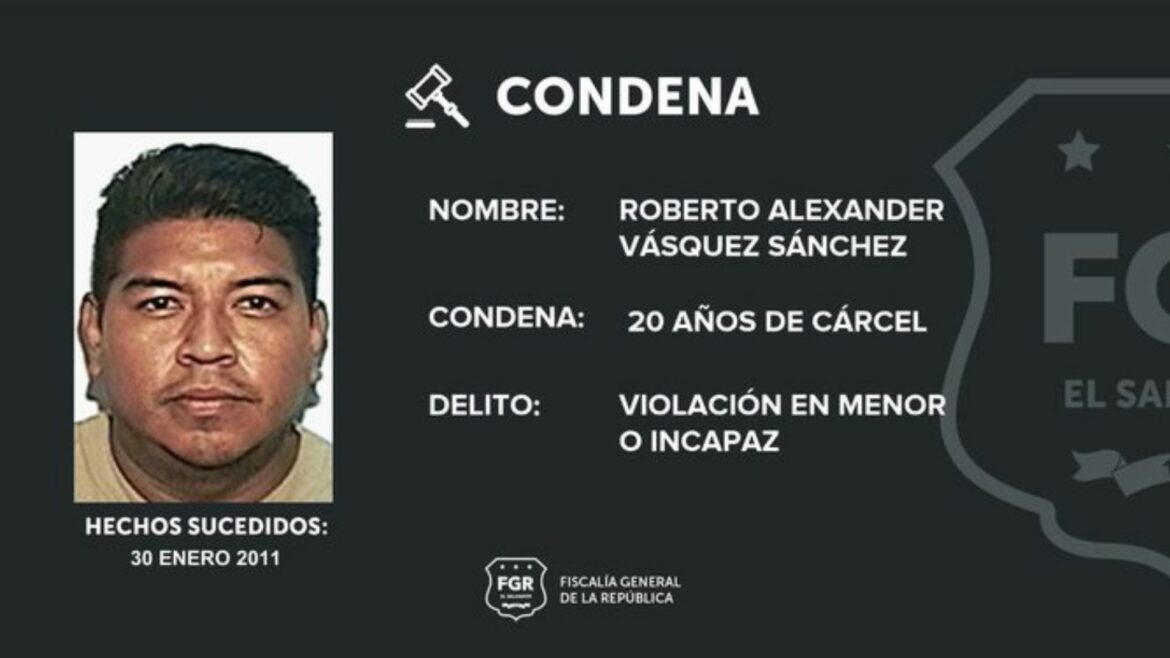Condenan a 20 años de prisión a sujeto que violó a menor de edad