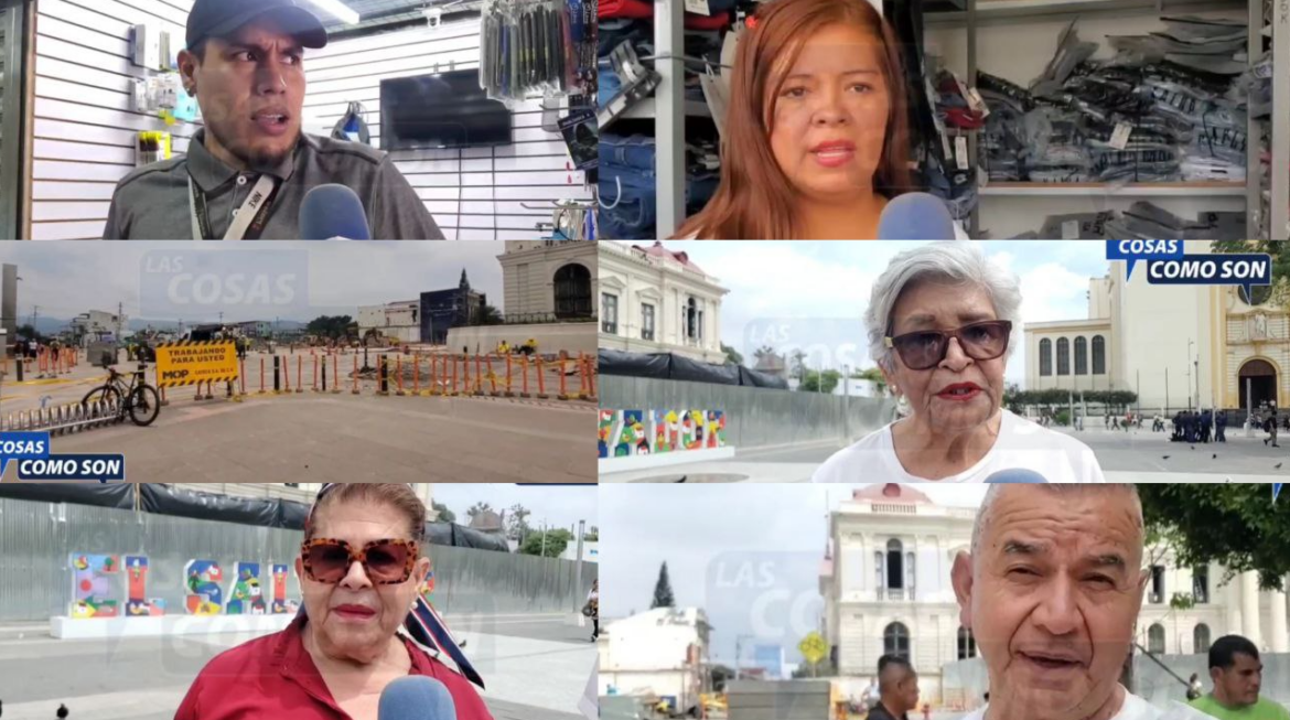 Comerciantes y turistas coinciden que la revitalización del Centro Histórico de San Salvador está quedando «más bonito y más transitable»
