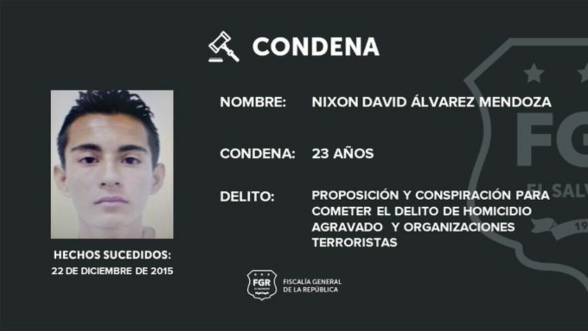 Sentencian a 23 años de prisión a pandillero de la MS13