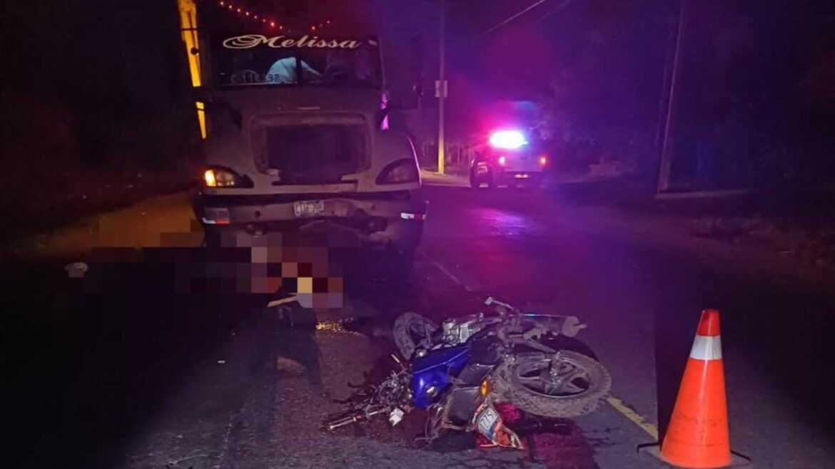 Dos motociclistas fallecieron en accidentes de tránsito en diferentes puntos del país