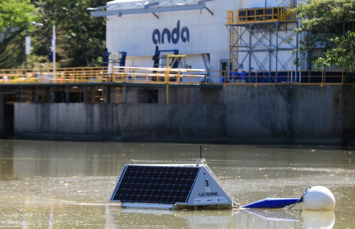 Boyas ultrasonicas instaladas en Planta Torogoz fueron retiradas debido a que «cumplieron su objetivo», dijo el presidente de ANDA