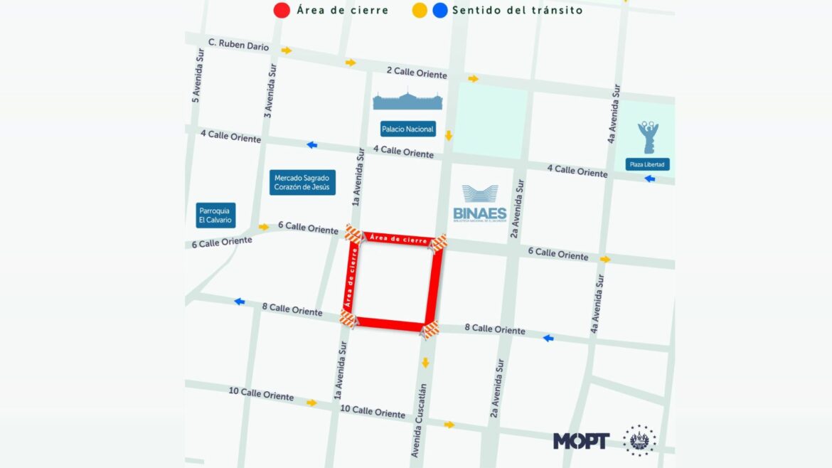 Viernes 24, cierre en sector del Centro Histórico de S.S. por trabajos de cableado subterráneo