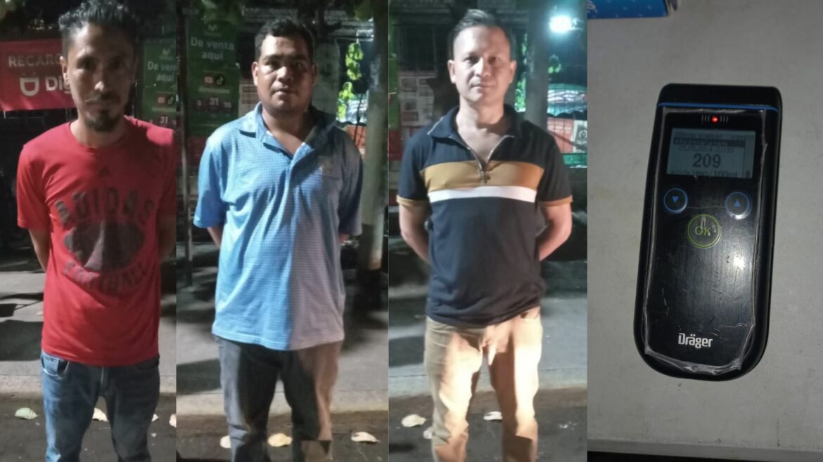 VMT reporta 12 ebrios arrestados, entre la noche del viernes y madrugada del sábado