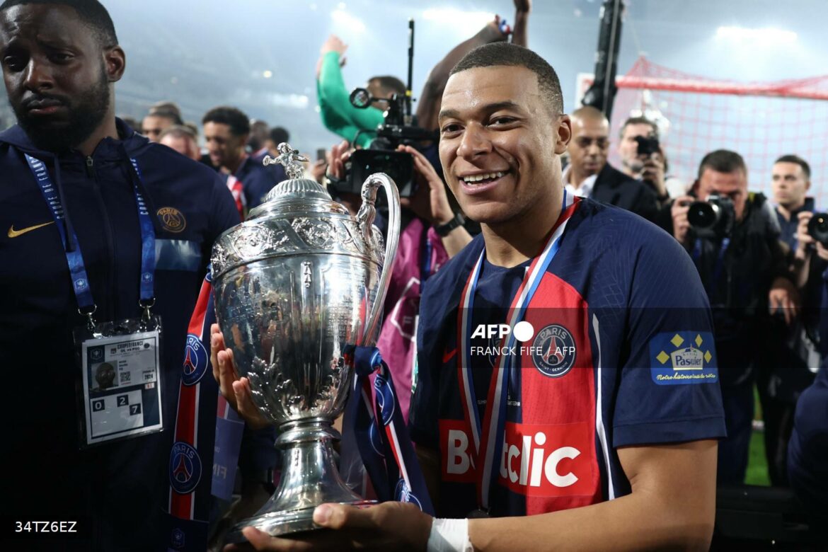 Mbappé se despide del PSG ganando la Copa de Francia