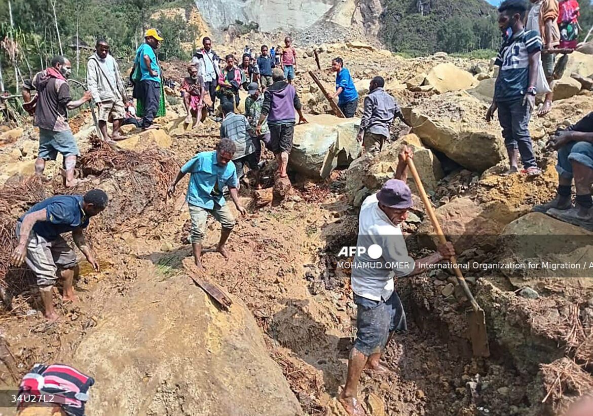 670 muertos por un deslizamiento de tierra en Papúa Nueva Guinea, estima la ONU