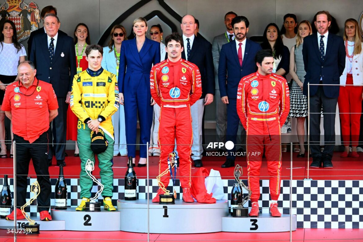 Charles Leclerc gana por primera vez el Gran Premio de Mónaco de F1