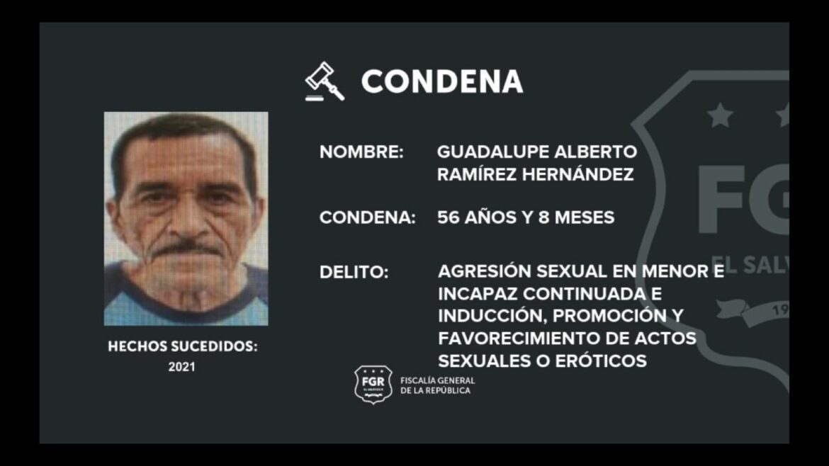 Condenan a más 56 años de prisión a sujeto que violó a una menor de edad