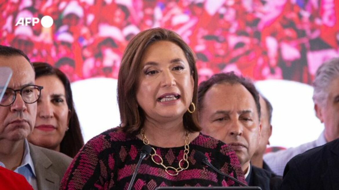 Xóchitl Gálvez reconoce victoria de Claudia Sheinbaum, en elecciones presidenciales de México
