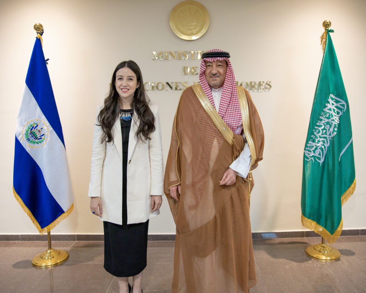 El Salvador y Arabia Saudita potencian sus oportunidades de cooperación