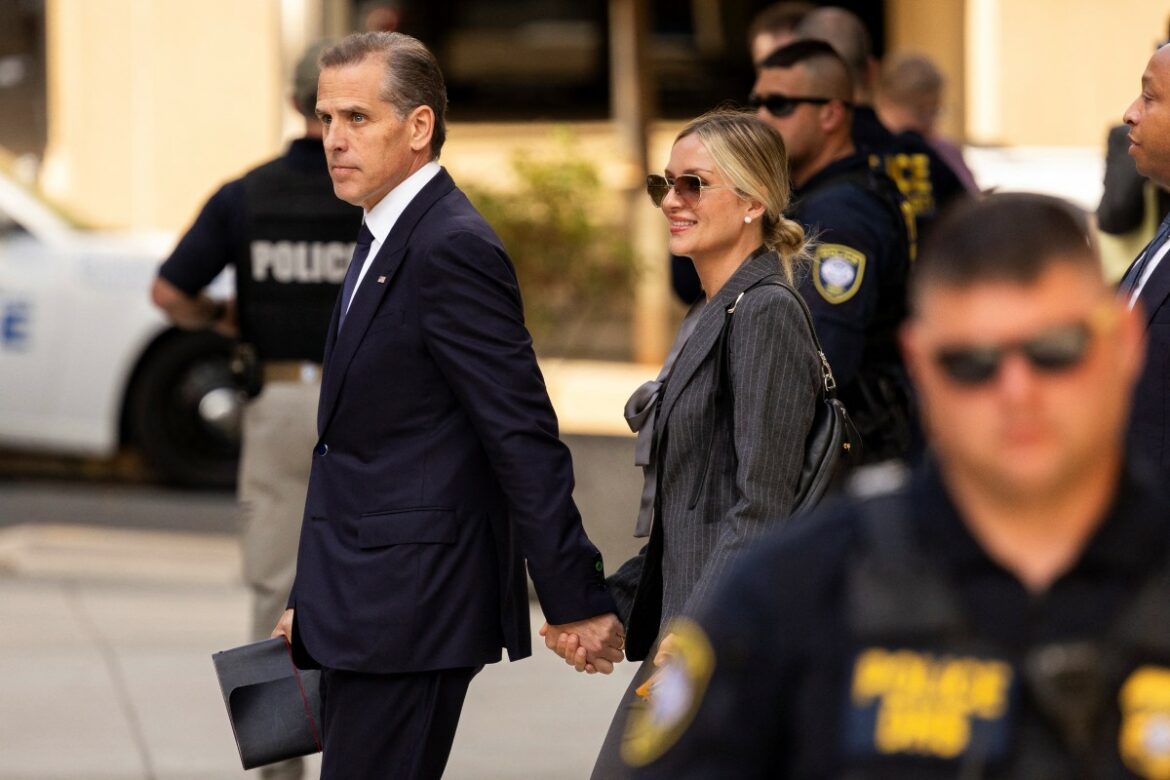 Comienza el juicio contra el hijo de Biden, acusado de posesión ilegal de armas
