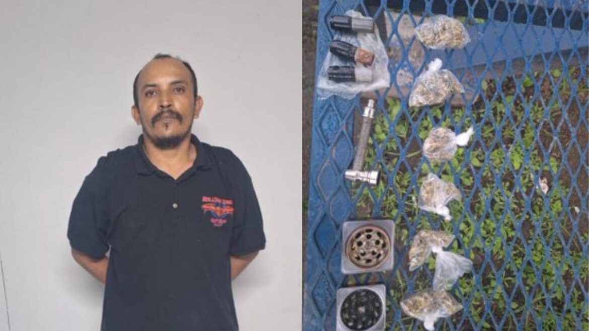 Capturan en cerco militar de Apopa a sujeto con seis porciones de marihuana