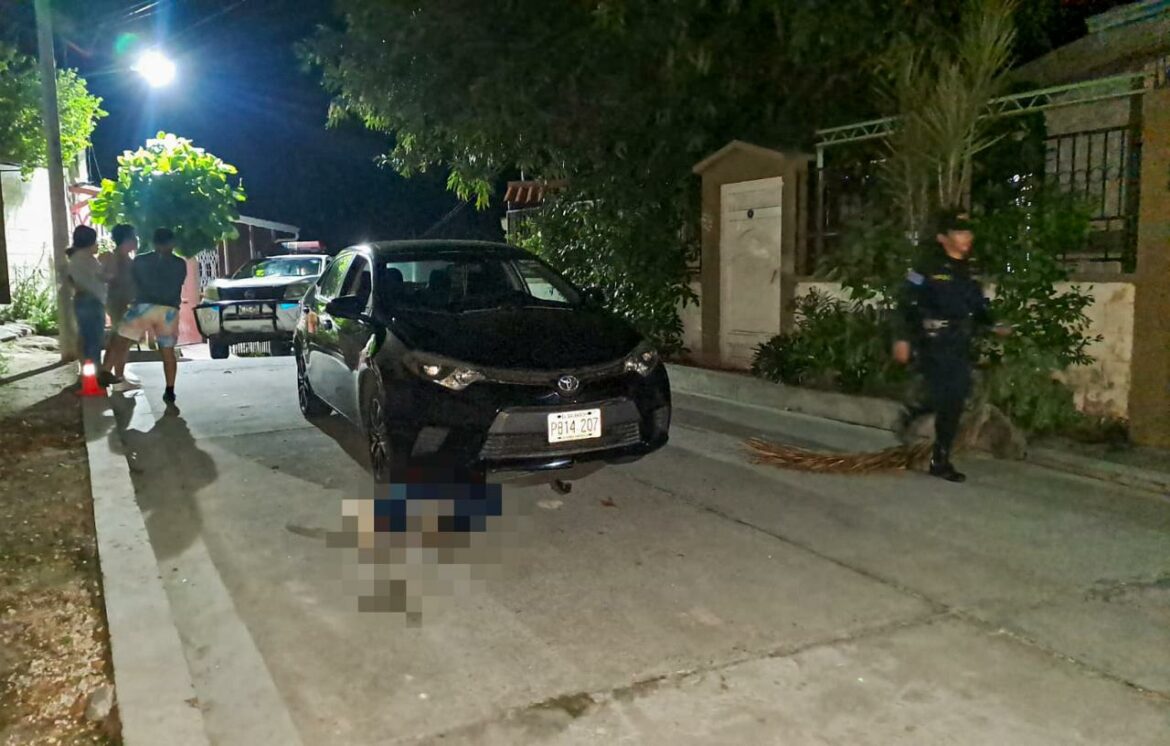 Hombre muere atropellado tras quedarse dormido en medio de una calle de Olocuilta