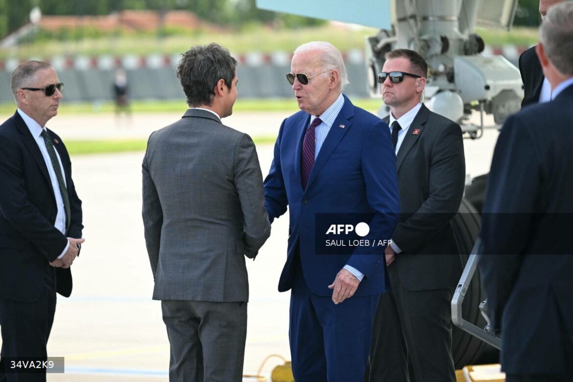 Biden en Francia para participar en las conmemoraciones del Desembarco de Normandía