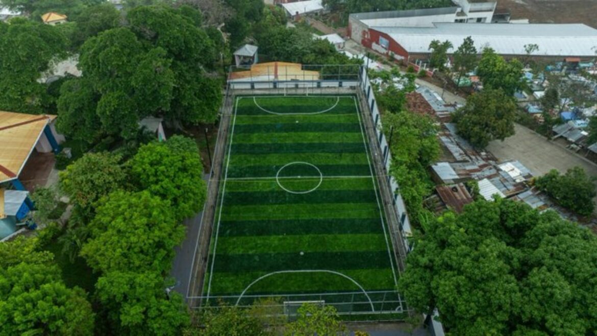 Obras Públicas entrega nuevo espacio recreativo en Santa Ana Este