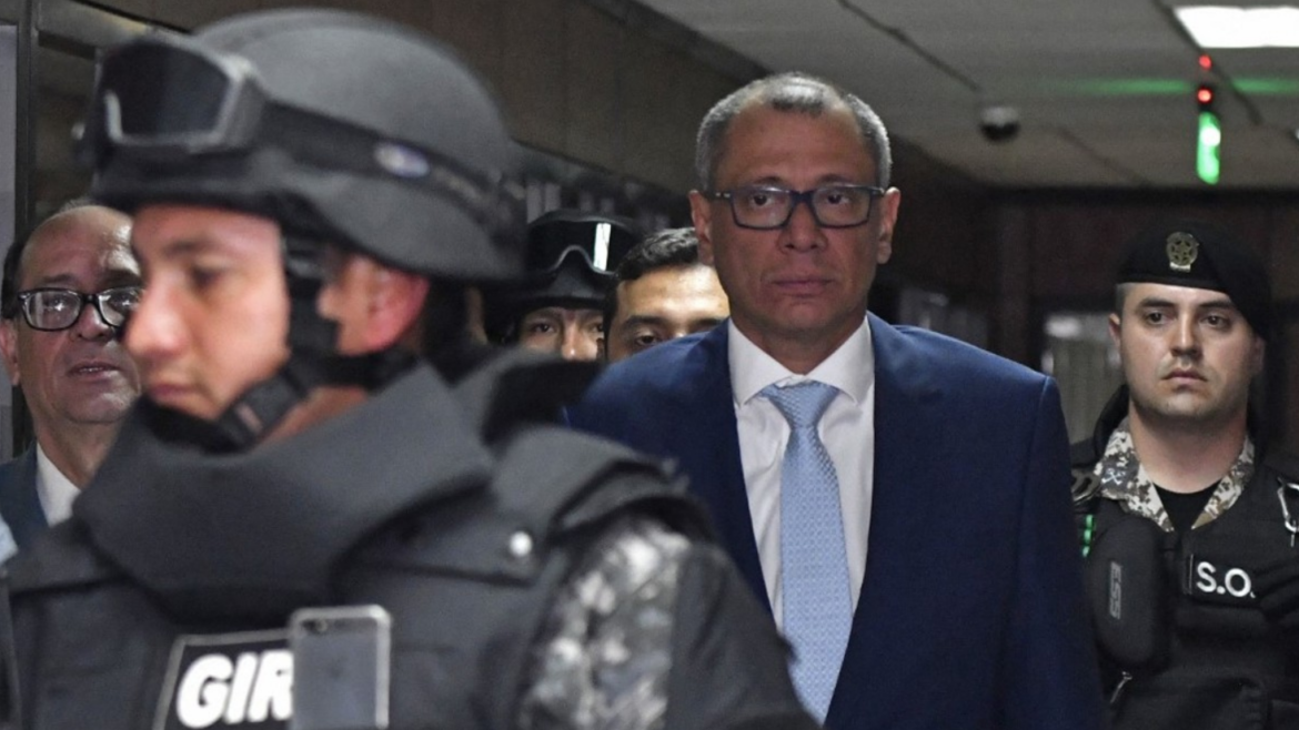 Justicia de Ecuador revoca fallo que declaró ilegal captura de Glas en Embajada de México